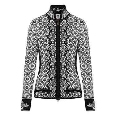 Dale of Norway Damen Christiania Sweater, Schwarz/weiß, im Sale